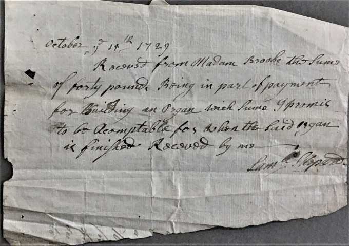 Payments to Samuel Shepard 1729 i edited 1729